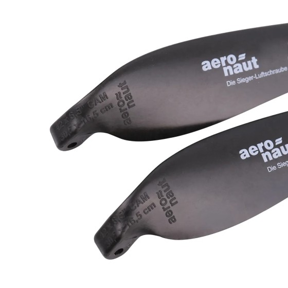 Original CAM German Aero Naut Carbon Fiber Folding Propeller 8/9/20 Inch Drones Accessories One Pair for RC FPV Airplane Model